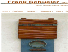 Tablet Screenshot of frankschueler.com